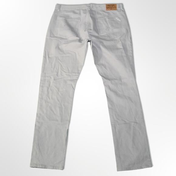 LRG Relaxed Straight Grey Denim Jeans - 38x34 - Picture 2 of 2